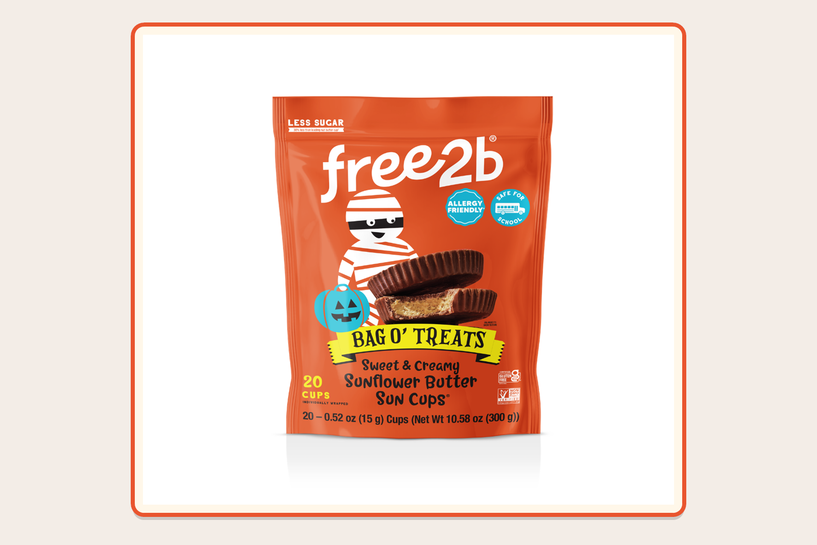 Free2b Bag O' Treats package.