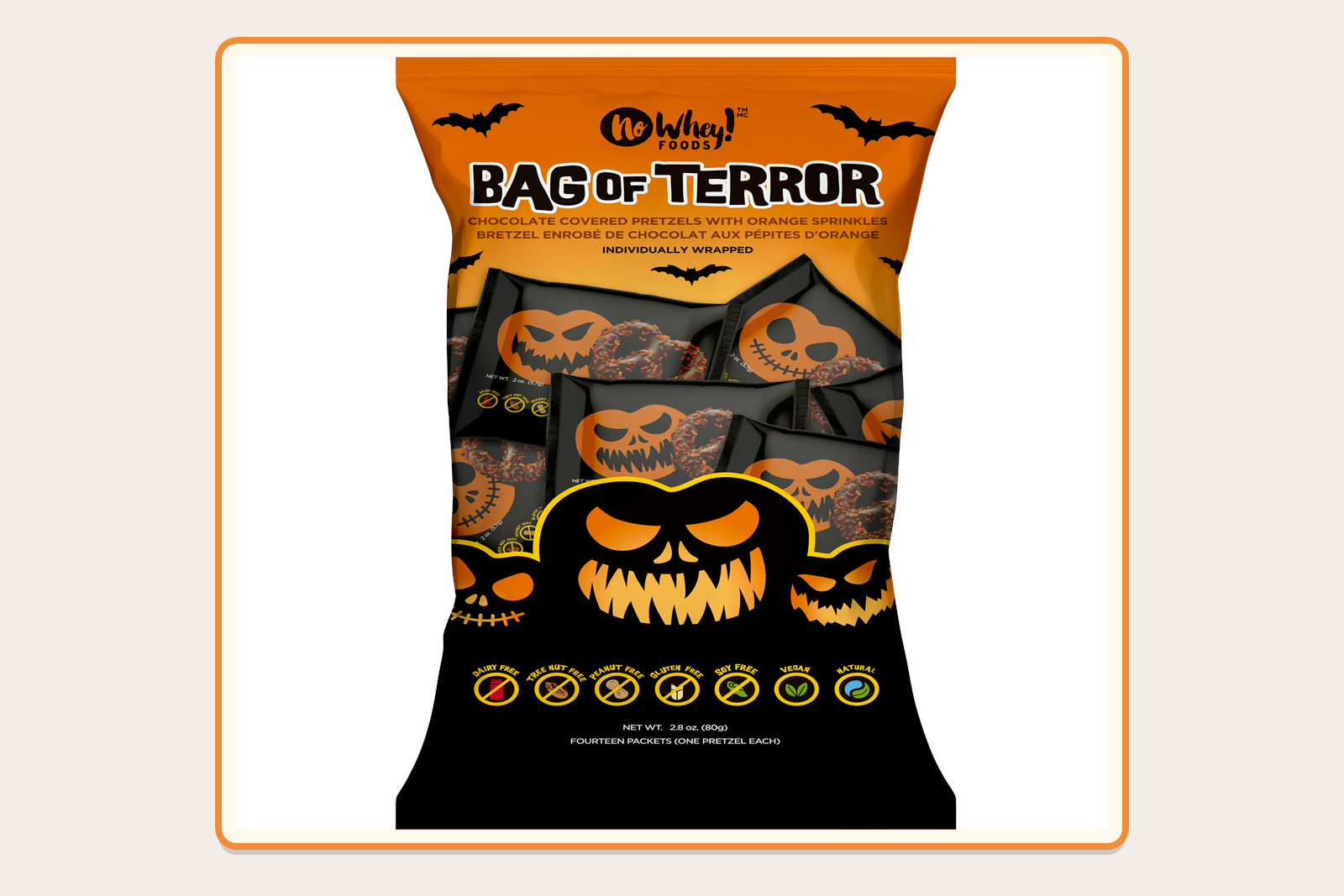 No Whey Bag of Terror package.